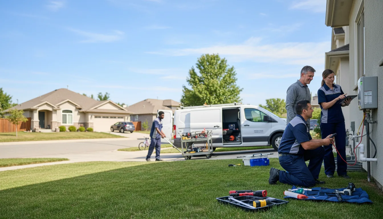 Tankless water heater service in Sharpsville, IN